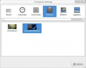 Cinnamon settings