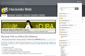 Haciendo Web - Mejorando la Intranet Cubana