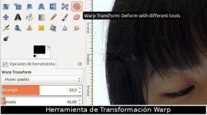 GIMP -Warp