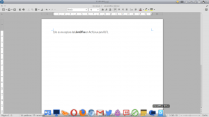 Captura de Writter en LibreOffice 4.1.3