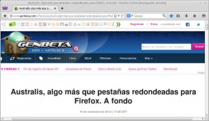 genbeta en Firefox 29