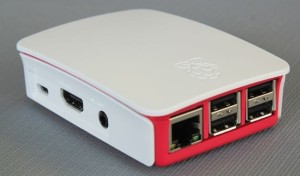 Carcasa oficial Raspberry Pi