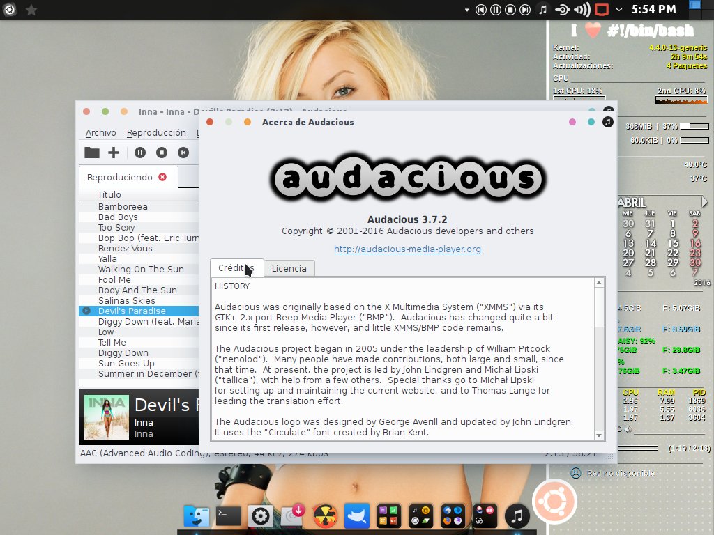 Audacious Qt 3.7.2