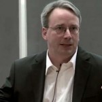 Linus Torvalds en la Universidad de Aalto, Finlandia